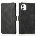 Retro Leather Flip Phone Case for Apple Devices Axl Black / iPhone XS Max