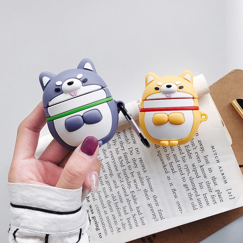 Shiba Inu AirPods Case – Silicone Earphone Protector AirPods Silicone Case Axl