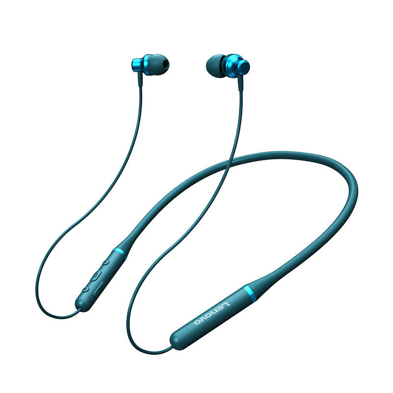 Lenoo XE05 Wireless Bluetooth Neckband Earbuds for Sports Axl Green