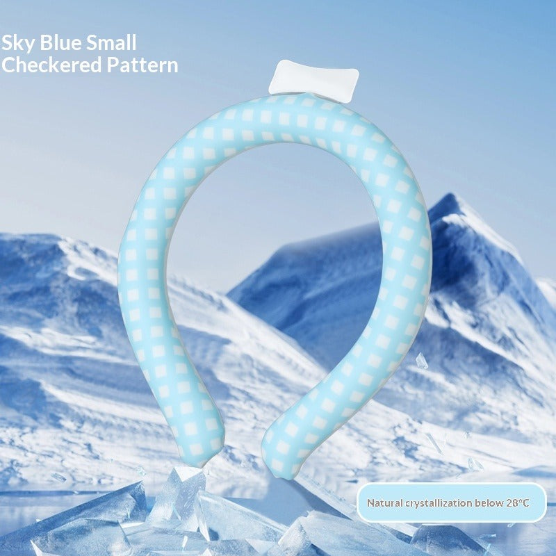 Portable Neck-Hanging Cooling Ice Ring PCM Axl