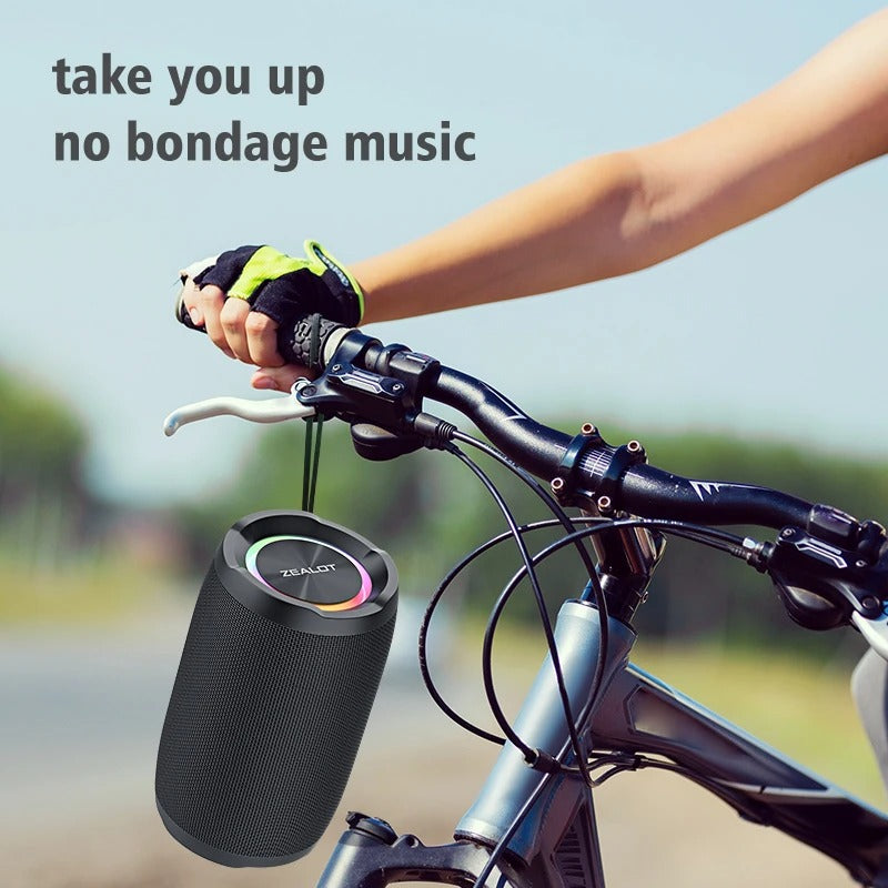 Zealot S49 20W Portable Bluetooth Speaker with 360° Sound Axl