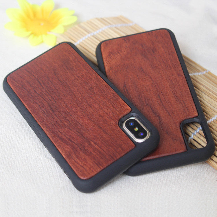 Wooden TPU Phone Case, Mobile Shell, Wooden Cover Axl Rosewood iPhone6 6s