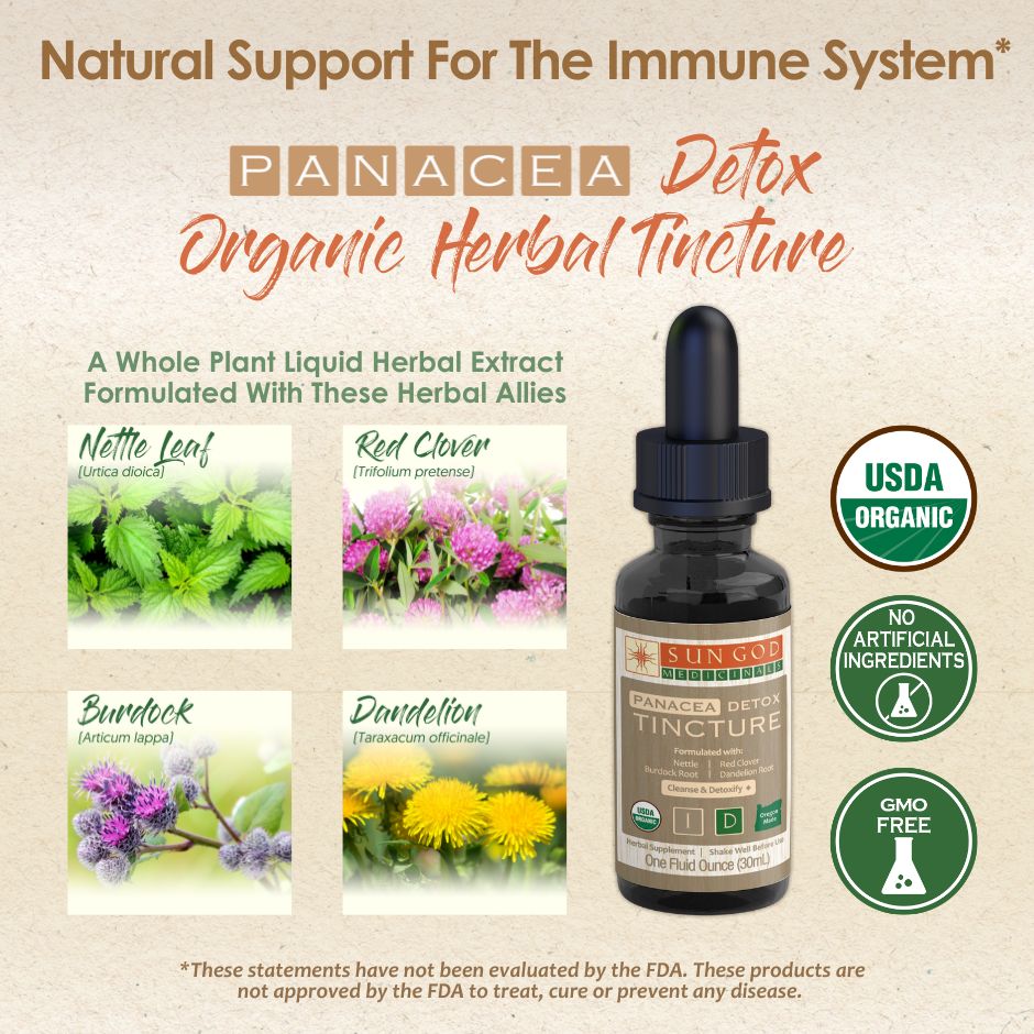 Panacea Detox Herbal Tincture Axl