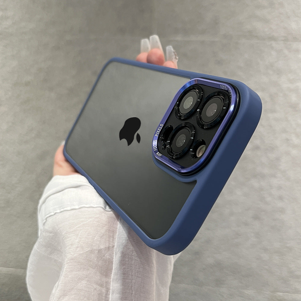 Hawkeye II Magnetic Transparent iPhone Case – Metal Lens