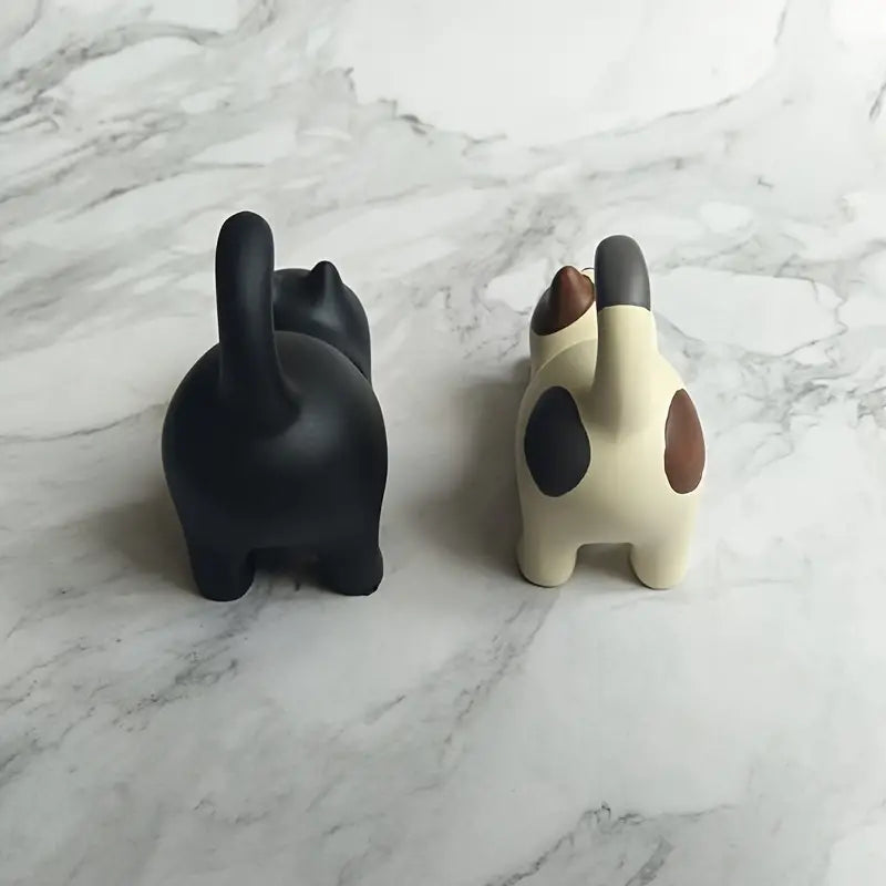 Resin Cat Phone Holder for Home and Office Decor Axl