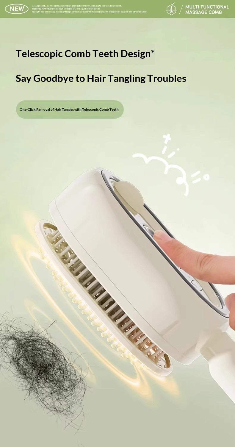 Electric Spray Airbag Massage Comb Axl