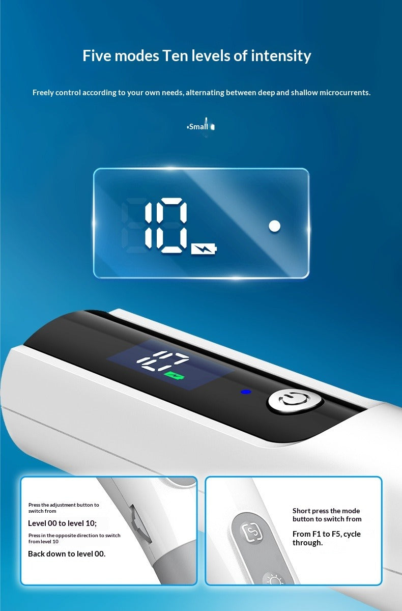 Portable Dual-Head Microcurrent Massager Axl