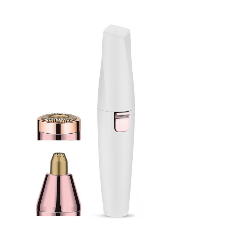 Electric Eyebrow Shaver Axl White-Head sets Standard
