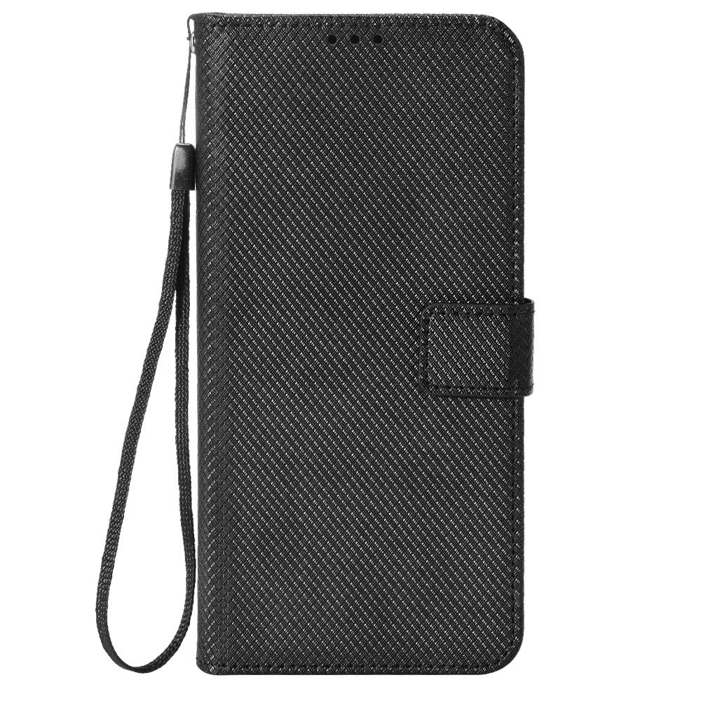 Honor X5 4G Phone Case with Diamond Texture and Strap Axl Black / Glory X5/Honor X5 4G