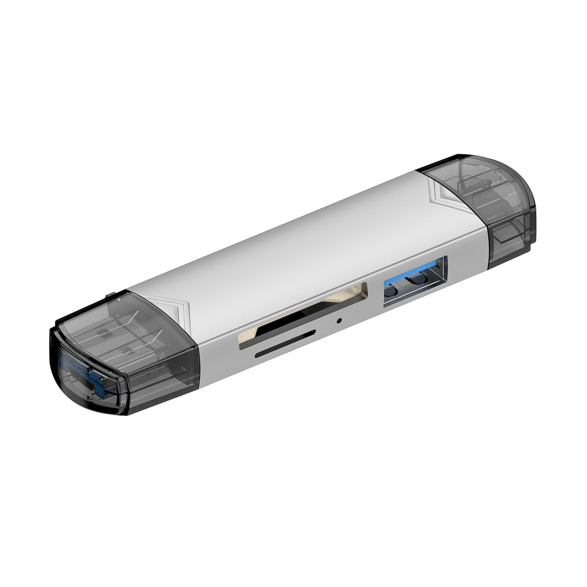 USB3.0 Type-C Multi-Function Card Reader for Devices Axl Silver / Boxed