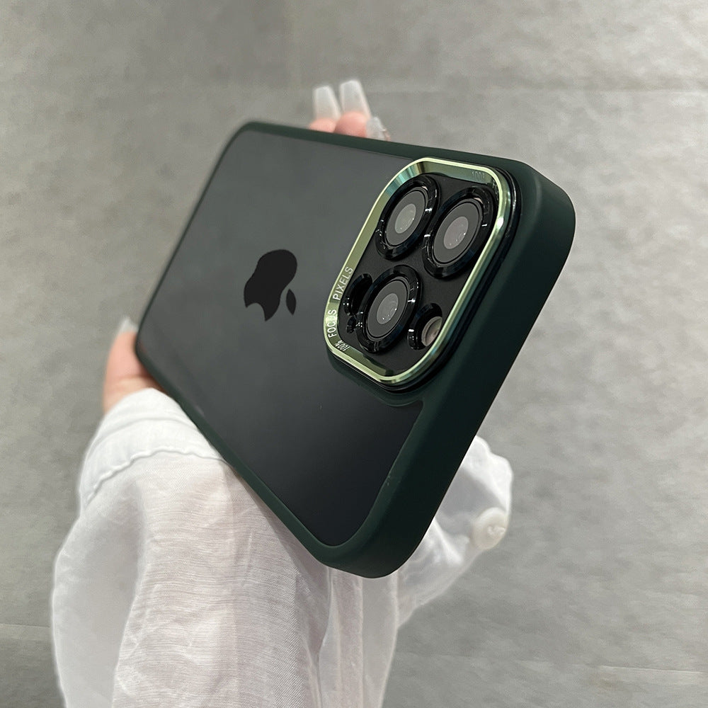 Hawkeye II Magnetic Transparent iPhone Case – Metal Lens