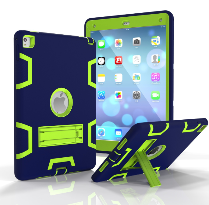 Full Coverage Silicone Kids Tablet Case with Stand Axl