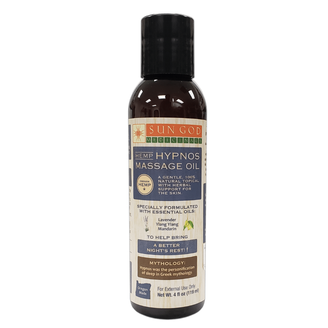 Hypnos Hemp Massage Oil - 4 oz. Axl