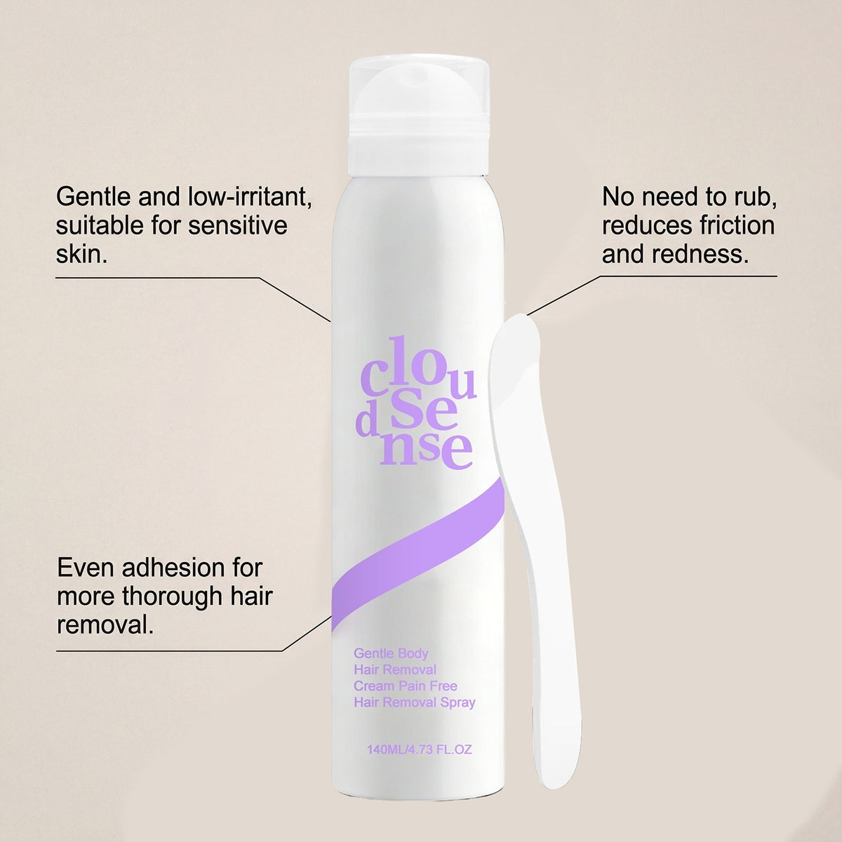 Gentle Body Hair Removal Mist Spray Axl