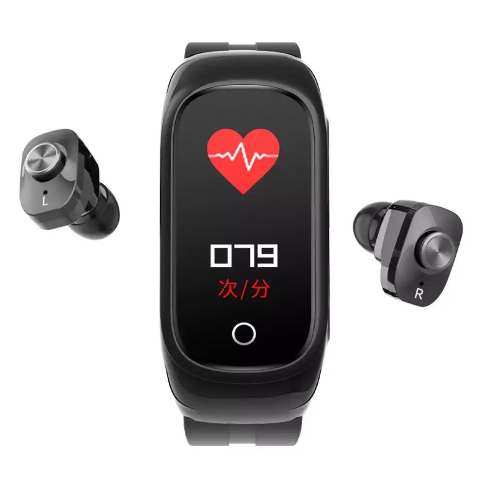 2-In-1 Smart Watch & Earbuds Fitness True Wireless Combo Axl