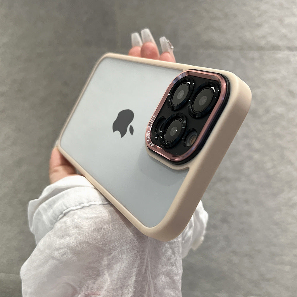 Hawkeye II Magnetic Transparent iPhone Case – Metal Lens