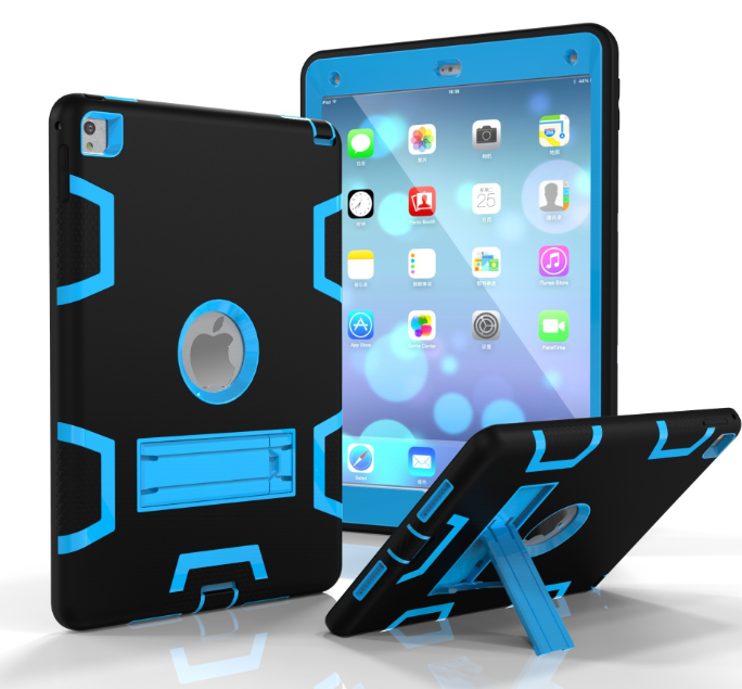 Full Coverage Silicone Kids Tablet Case with Stand Axl