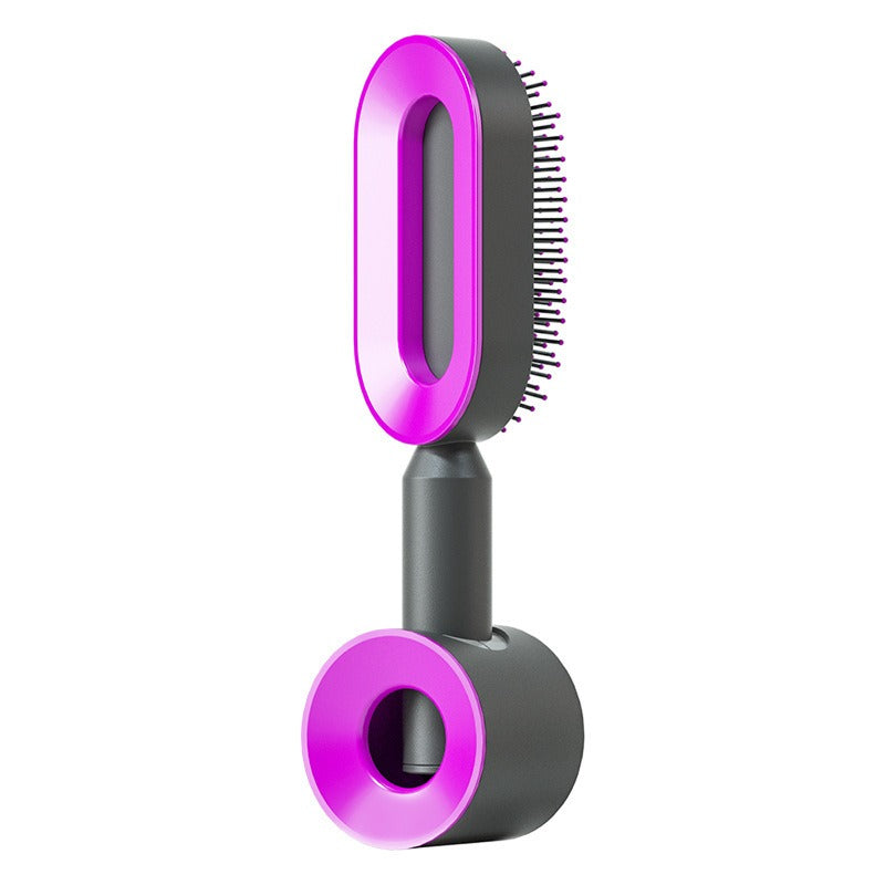 Self-Cleaning Anti-Static Hair Brush | Air Cushion Detangler