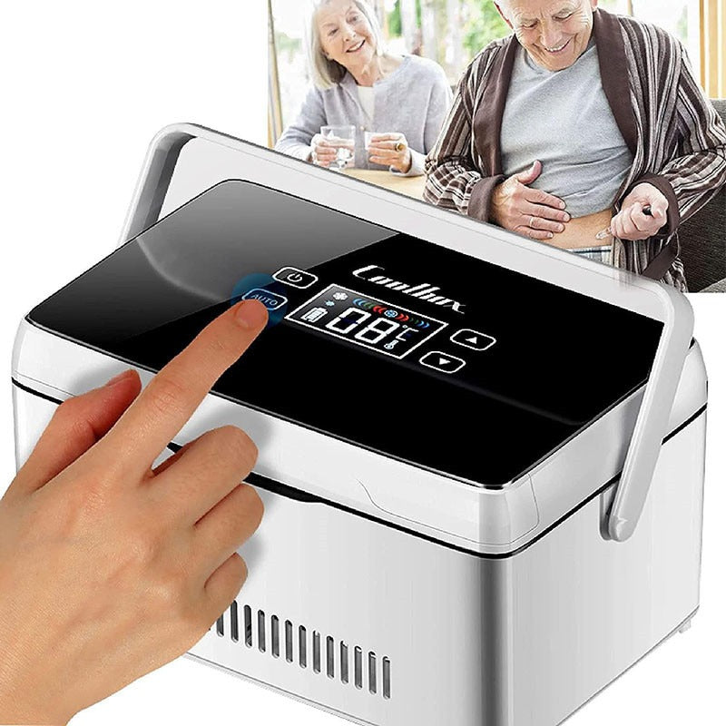 Portable Insulin Refrigerator Box for Car & Travel Axl
