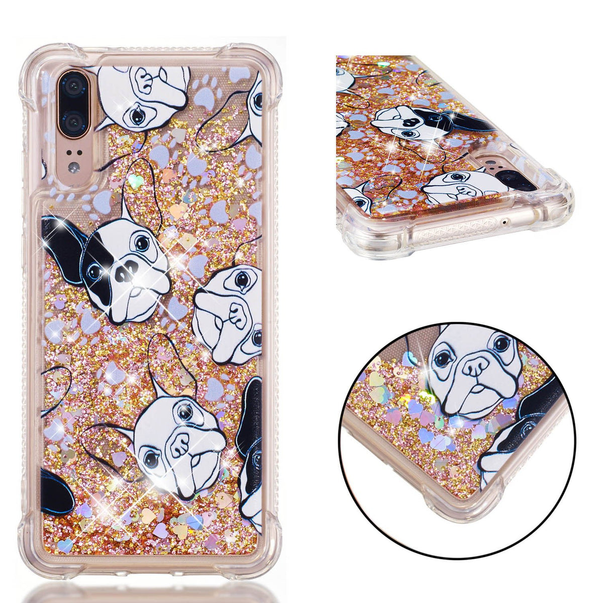 Glitter Quicksand TPU iPhone Case – Sparkle Soft Shell Cover