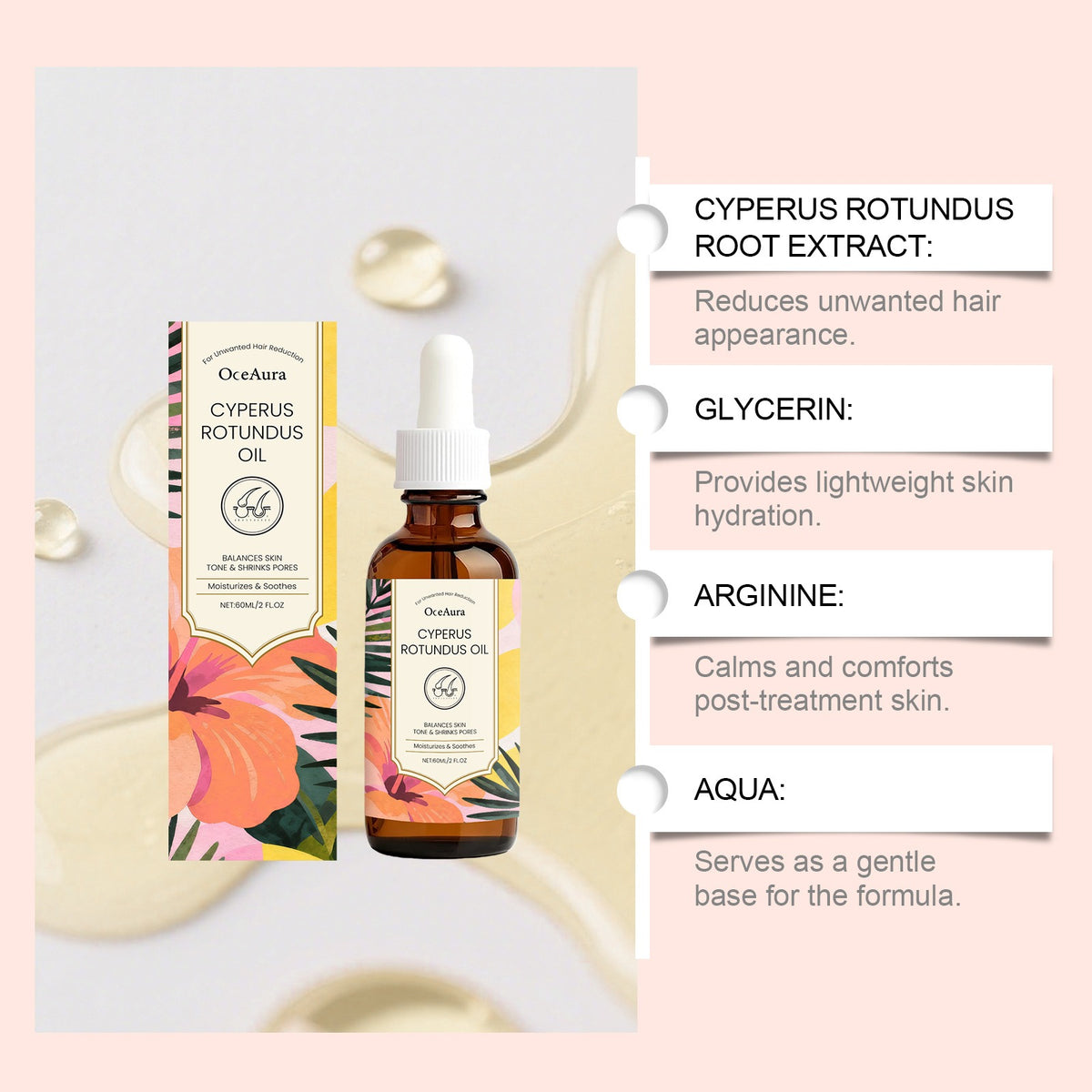 Lightweight Pore-Toning Oil with Cyperus Root Axl