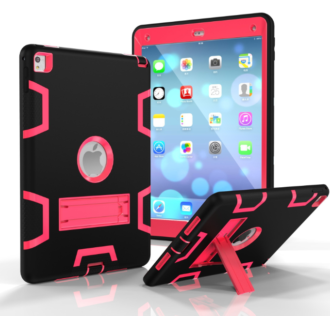 Full Coverage Silicone Kids Tablet Case with Stand Axl