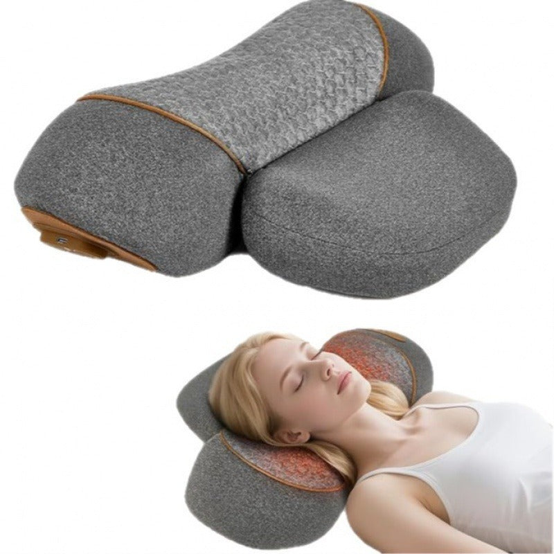 Memory Foam Cervical Pillow with Massage & Heat Axl