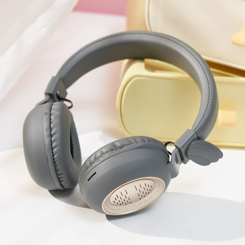 Unique Design Bluetooth Headset for Gaming and Adults Axl Gray / Rechargeable