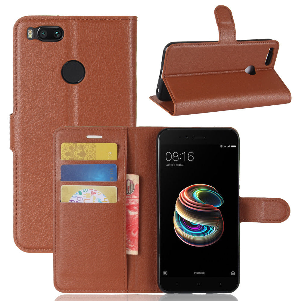 Xiaomi A1 / 5X Wallet Case – Card Holder & Kickstand Cover Wallet Phone Case Axl