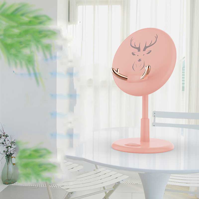 Cute Deer Lazy Phone Holder for iPad and Tablets Axl Pink