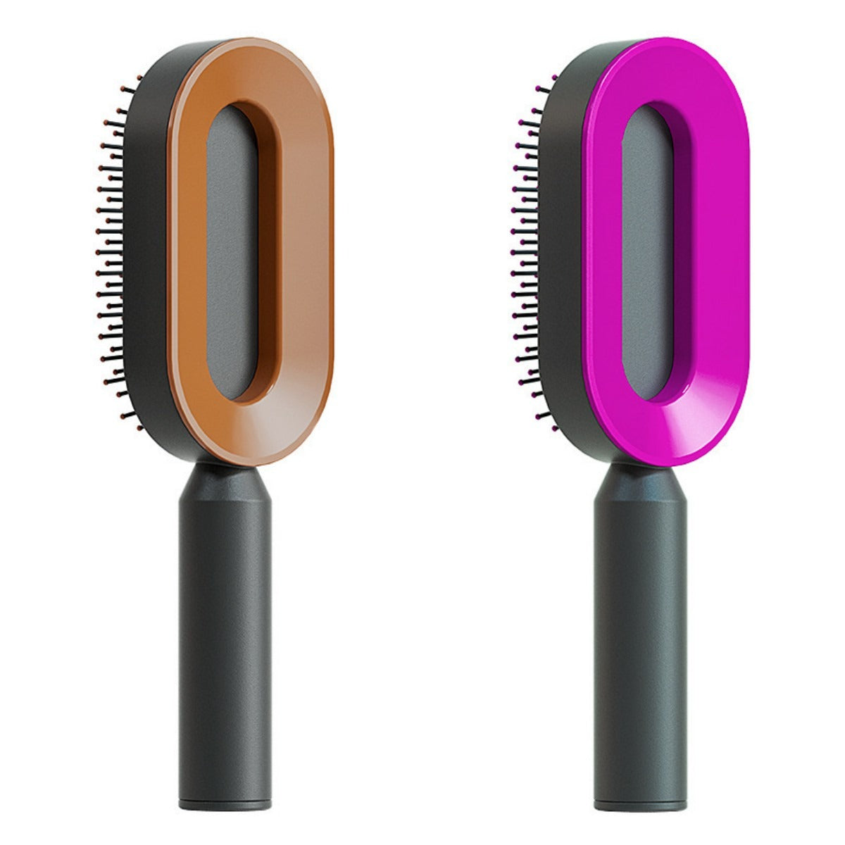 Self-Cleaning Anti-Static Hair Brush | Air Cushion Detangler