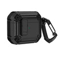 Dual-Color TPU Case for AirPods Pro 2 & 3 | Stylish Cover AirPods Protective Case Axl Black + Black / Aiopods pro