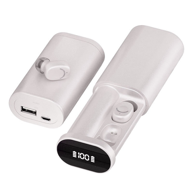 TWS Wireless Bluetooth Headset with Long Battery Life Axl A20 White