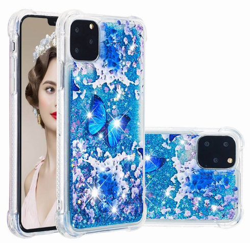 Glitter Quicksand TPU iPhone Case – Sparkle Soft Shell Cover Glitter Phone Case Axl