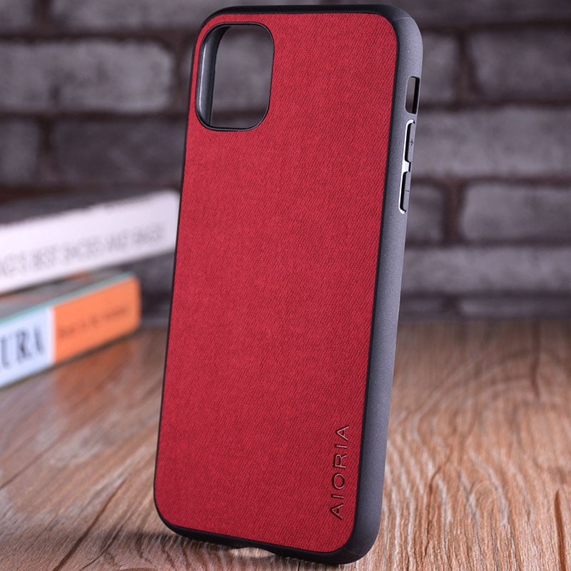 Axl Fabric Phone Case – Business Style Cover for iPhone