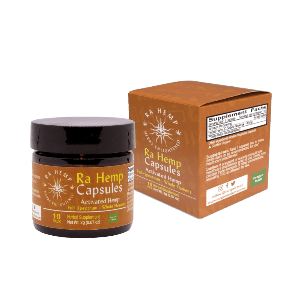 Ra Hemp Capsules - 10 pk Axl