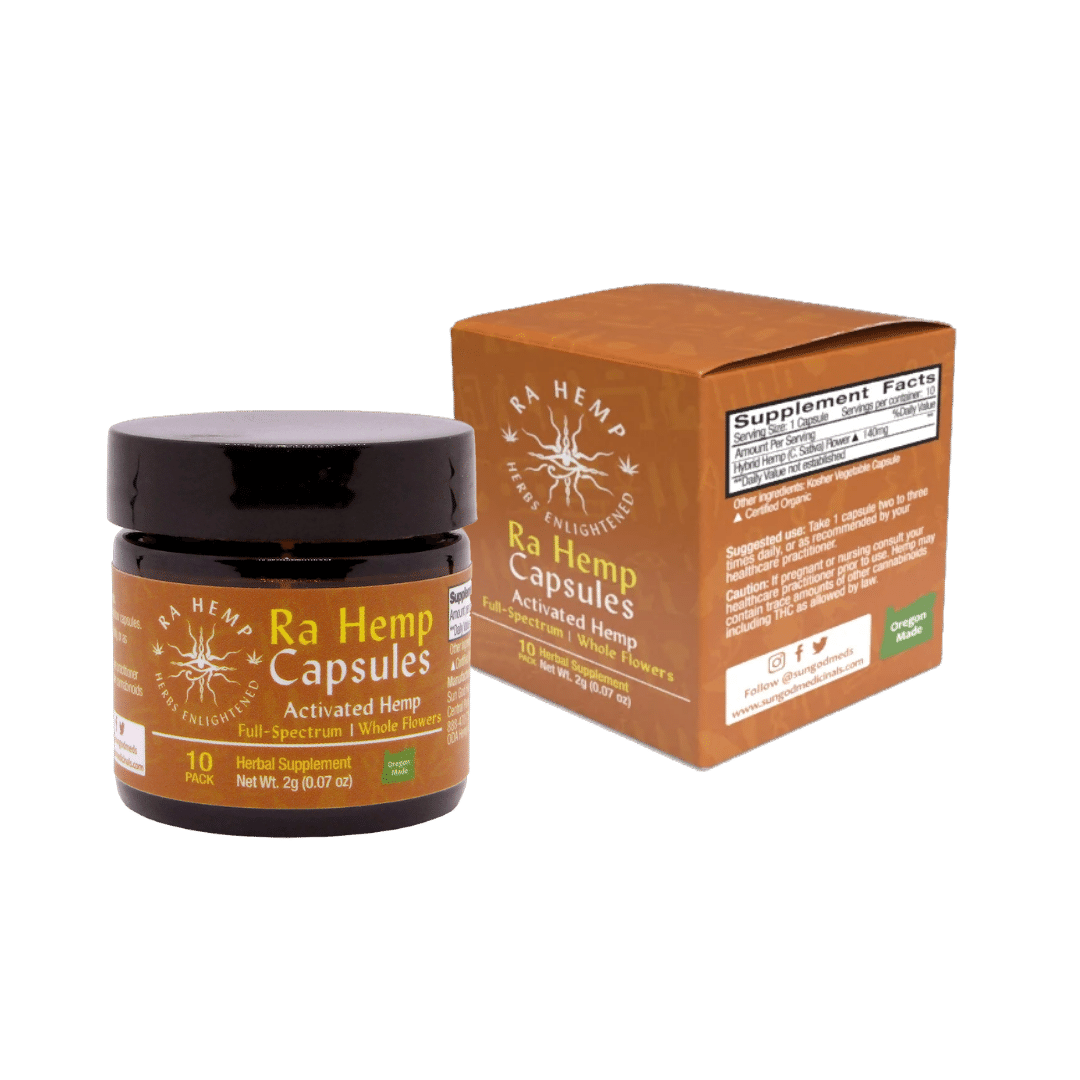 Ra Hemp Capsules - 10 pk Axl