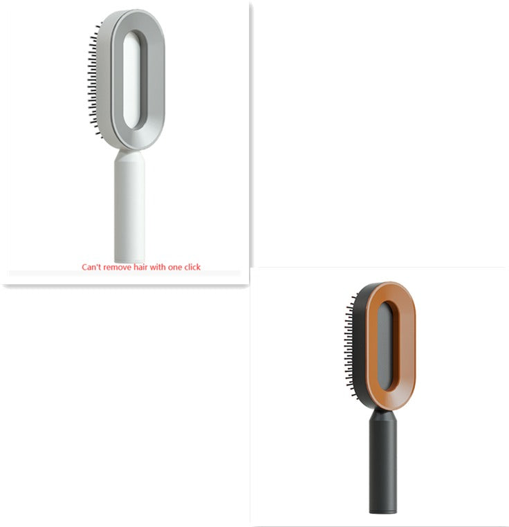 Self-Cleaning Anti-Static Hair Brush Axl Set2
