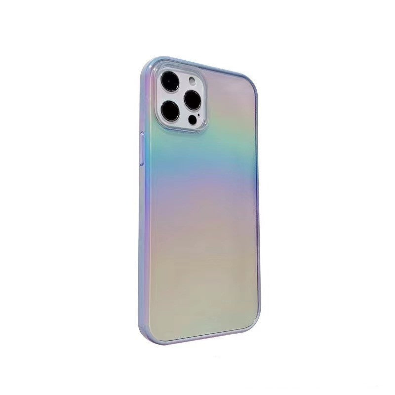 Colorful Transparent Mini Two-In-One Phone Case Axl Purple / Iphone 11