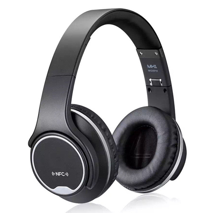 Axl MH1 Bluetooth Over-Ear Headphones | NFC, TF Card Bluetooth Headphones Axl black