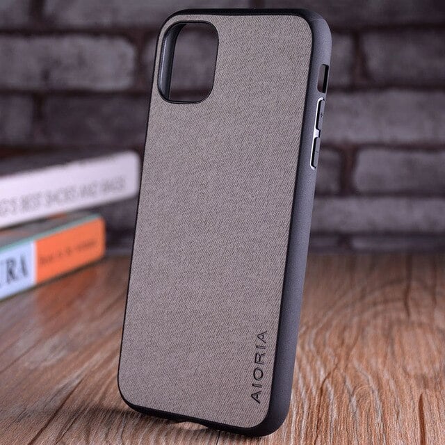 Axl Fabric Phone Case – Business Style Cover for iPhone