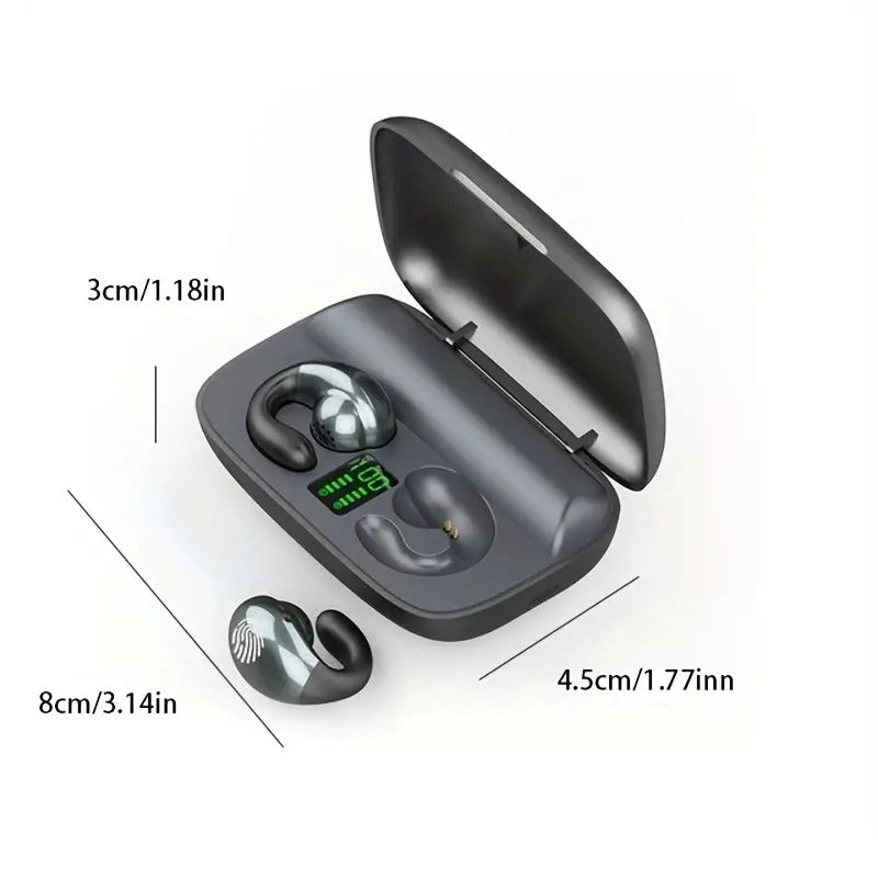 S19 Bluetooth 5.3 Air Conduction Headset – HiFi Bass & IPX5 Air Conduction Headset Axl