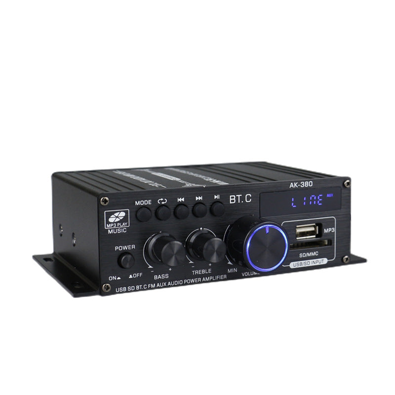 AK380 Bluetooth Car Home 12V Power Amplifier Device Axl