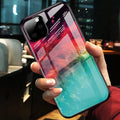Gradient Glass Phone Case for iPhone 11 and XS Max Axl