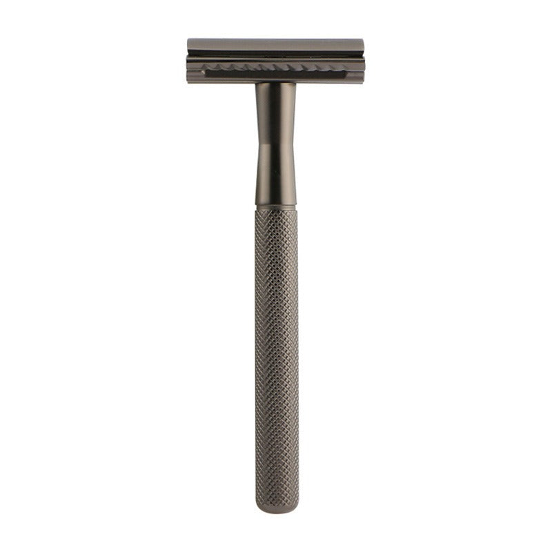 Diamond Pattern Manual Safety Razor Axl Gun black Single