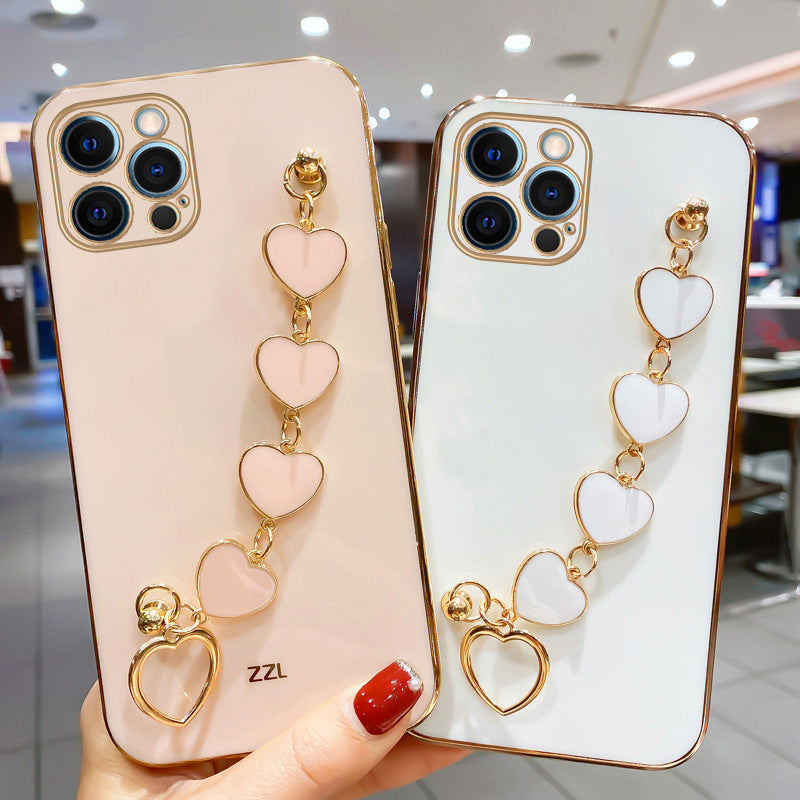 Stylish iPhone 15 Pro Max Case with Heart Bracelet Axl