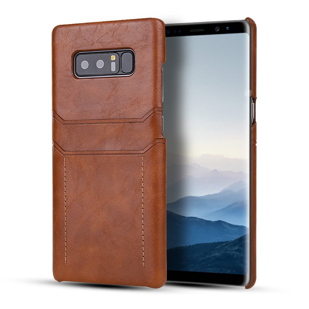 Double Card Wallet Case – Samsung Note 8/9 S8 S9 | Axl Wallet Phone Case Axl Brown / Note8