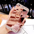 Silicone Drill Mirror Phone Case Holder for Female 11 Axl