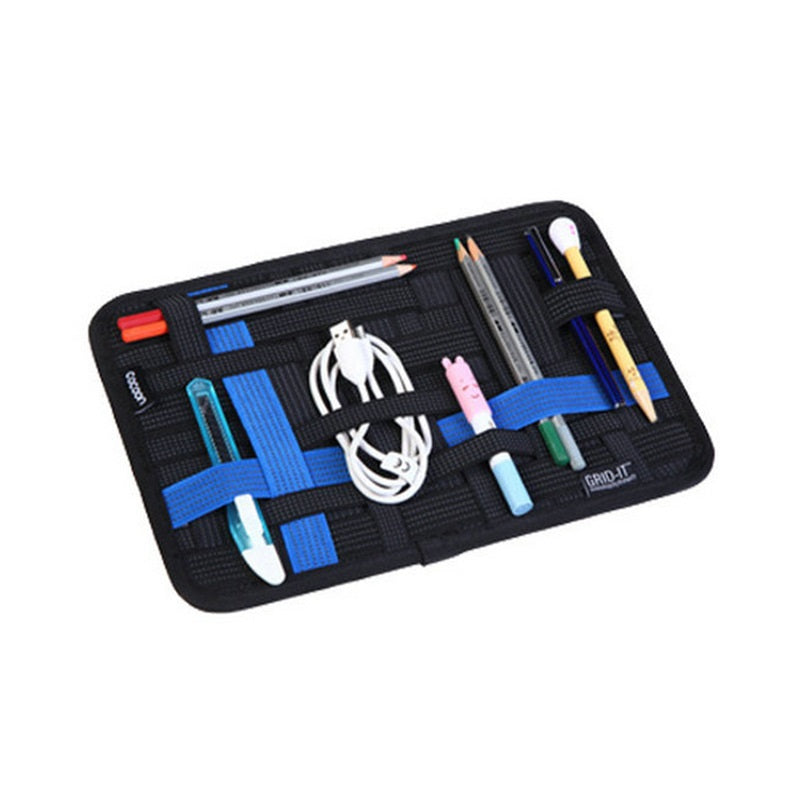Elastic Storage Board Digital Folding Organizer Bag Axl