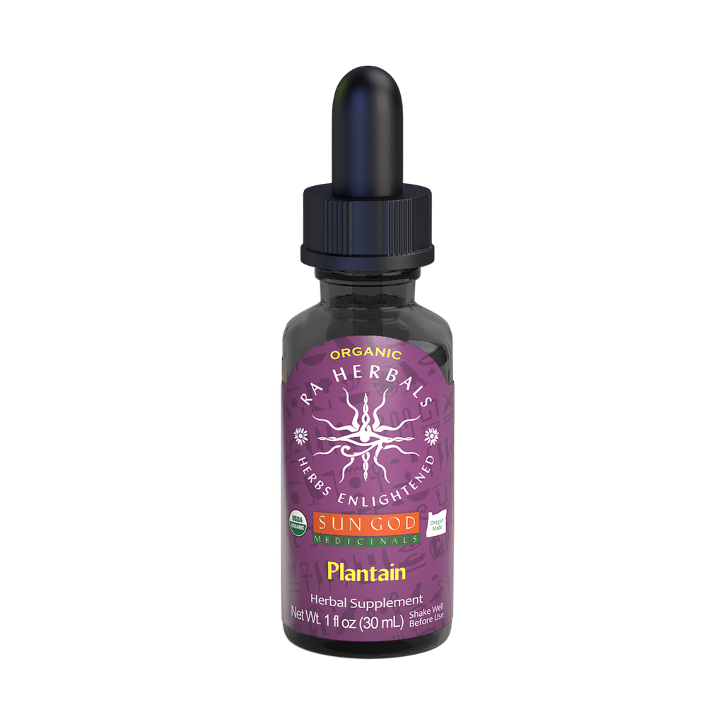 Ra Herbals Certified Organic Plantain Tincture Axl